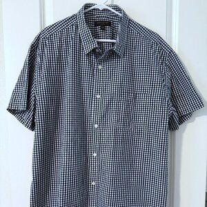 Banana Republic Men's Checkered Button Down